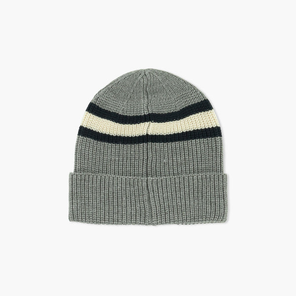 Seattle Seahawks Grey Patch Cuff Beanie