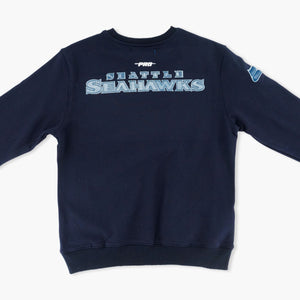 Seattle Seahawks Varsity Blues Crewneck