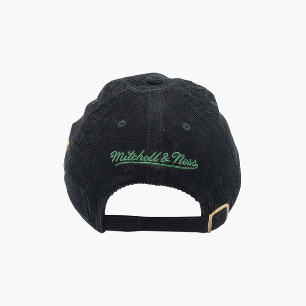 Seattle SuperSonics Black Corduroy Script Adjustable Hat