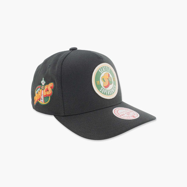 Seattle SuperSonics Circle Change Pro Crown Snapback