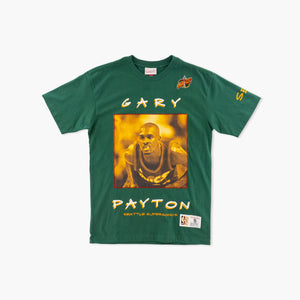 Seattle SuperSonics Gary Payton Superstar Premium T-Shirt