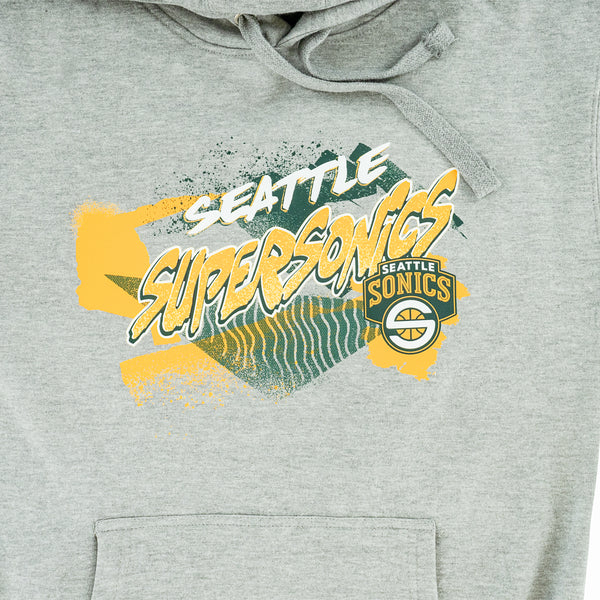 Seattle SuperSonics Graffiti Script Hoodie