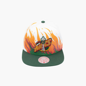 Seattle SuperSonics Hot Fire Snapback