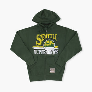 Seattle SuperSonics Historic Grey Hoodie