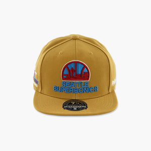 Seattle SuperSonics Sand & Sky Fitted Hat