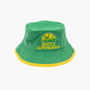 Seattle SuperSonics Skyline Corduroy Bucket Hat