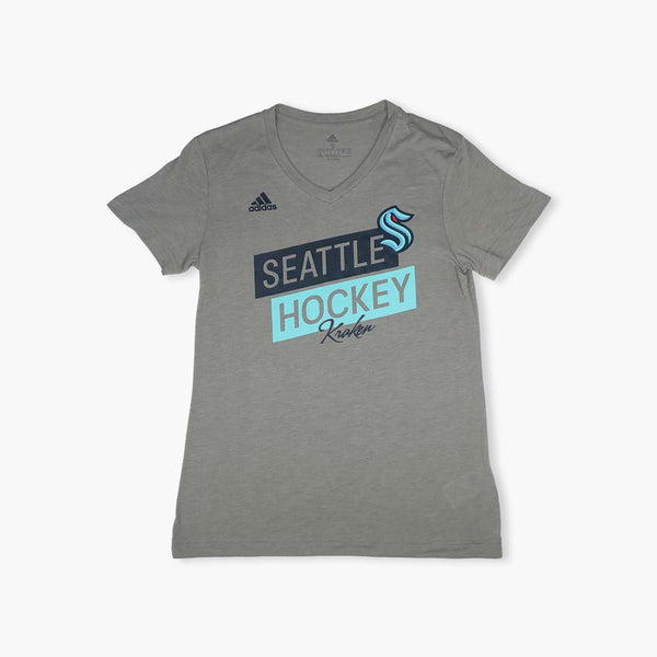 Seattle Kraken Block Duo Grey Women's T-Shirt