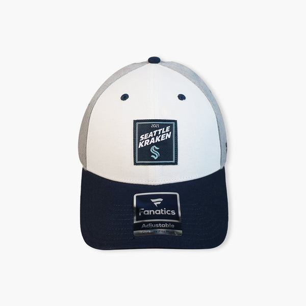 Seattle Kraken Block Party Patch Adjustable Cap