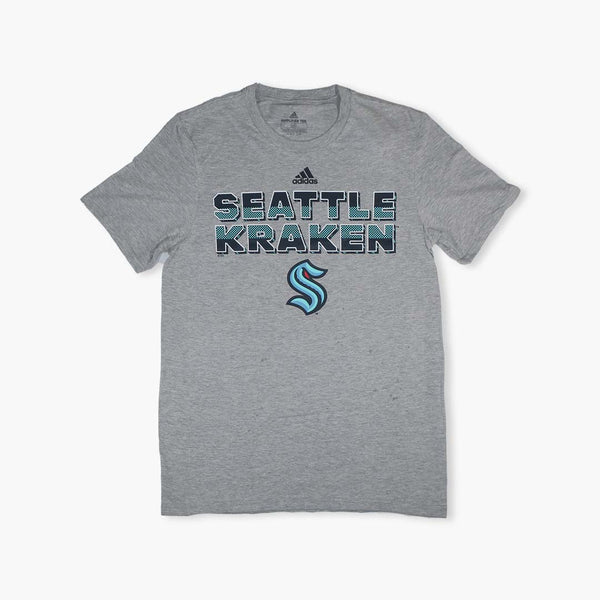 Seattle Kraken Close-Up Grey T-Shirt