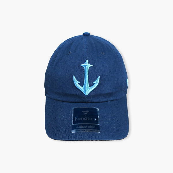 Seattle Kraken Navy Secondary Logo Adjustable Cap