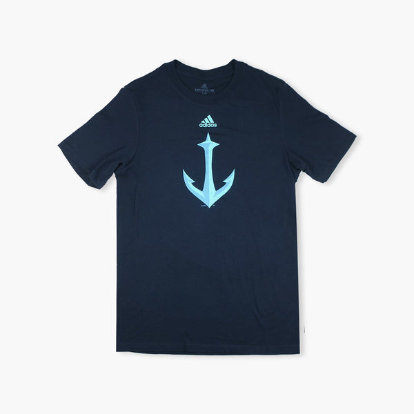 Seattle Kraken Navy Secondary Logo T-Shirt