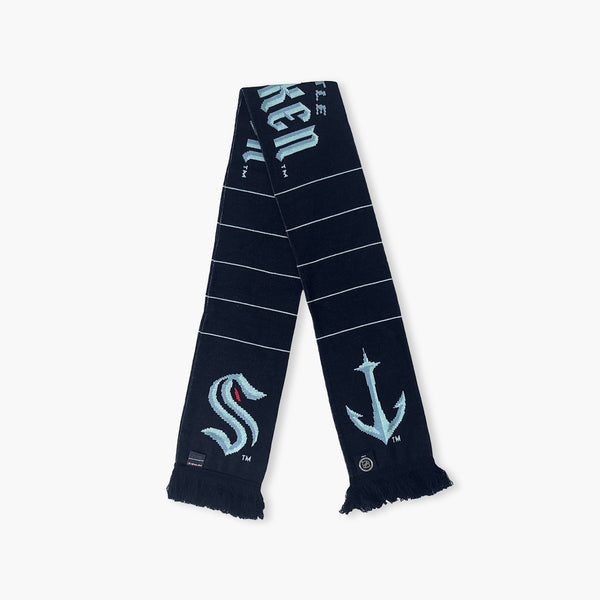 Seattle Kraken Pinstripes Scarf