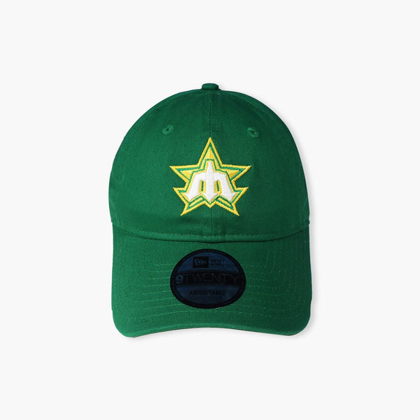Seattle Mariners 1981 Logo Kelly Green Adjustable Hat