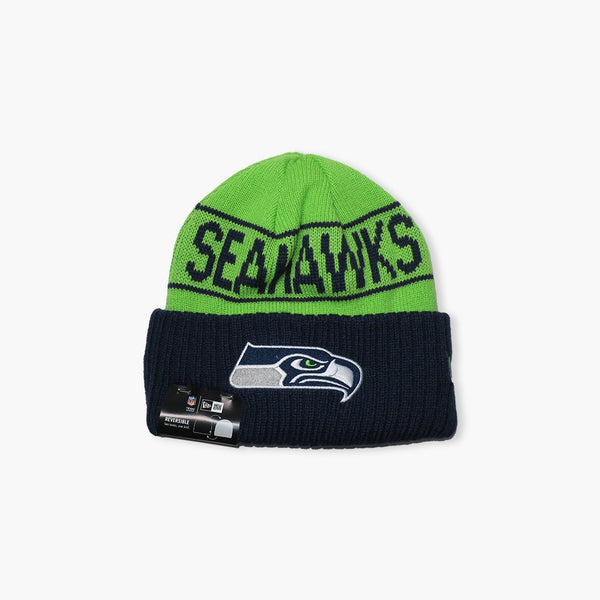 Seattle Seahawks Knit Reverse Beanie