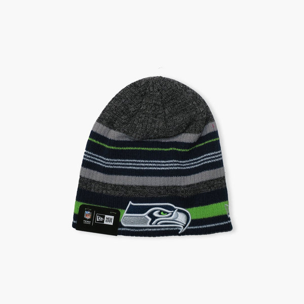 Seattle Seahawks Knit Striped Beanie