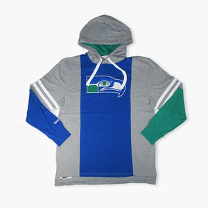 Seattle Seahawks Color Blocked Lightweight Hoodie