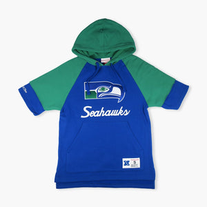 Seattle Seahawks Shortsleeve Fleece Hoodie