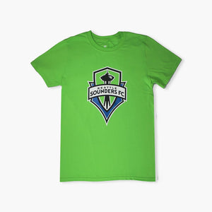 Seattle Sounders Official Logo Lime T-Shirt