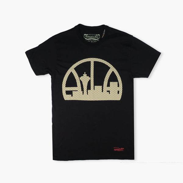 Seattle SuperSonics Gold Logo Premium T-Shirt