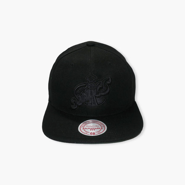 Seattle SuperSonics Space Needle Blackout Pop Under Snapback