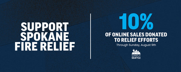 Support Spokane Fire Relief - 10% of online sales donated to relief efforts through Sunday, August 9th.