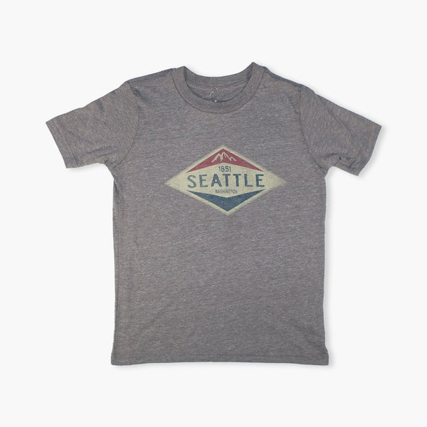Slick Valve Seattle Grey Youth T-Shirt