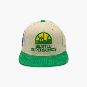 Seattle SuperSonics 1974 All-Star Game Corduroy Fitted Hat