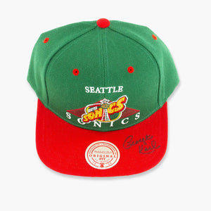 AUTOGRAPHED By George Karl - Seattle SuperSonics Monument Snapback