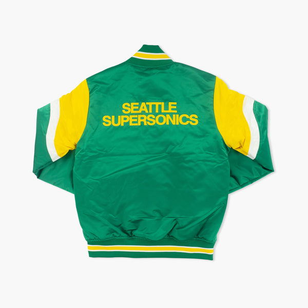 Seattle SuperSonics Heavyweight Satin Jacket 3.0
