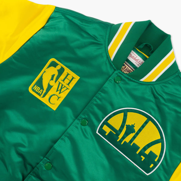 Seattle SuperSonics Heavyweight Satin Jacket 3.0