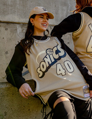 Portrait Of Person Modeling a Sonic Jersey