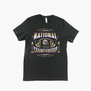 Washington Huskies 2024 National Championship Lift Off T-Shirt