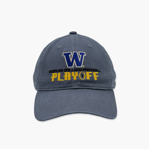 Washington Huskies Adidas 2024 College Football Playoff Grey Adjustable Hat