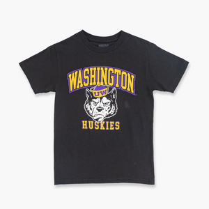 Washington Huskies Black Sailor Dawg T-Shirt