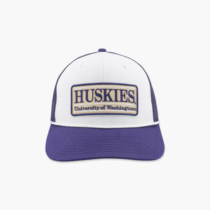 Washington Huskies Campus Script Rope Trucker Hat