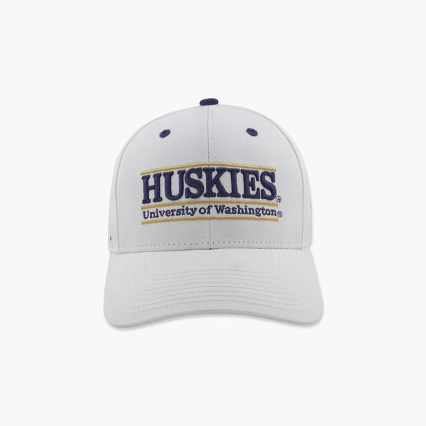 Washington Huskies Campus Script White A-Frame Snapback