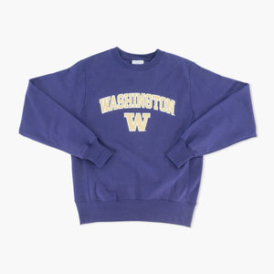 Washington Huskies Champion Purple Crewneck