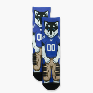 Washington Huskies Mascot Strideline Socks