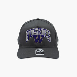 Washington Huskies Walk Tall Charcoal Snapback