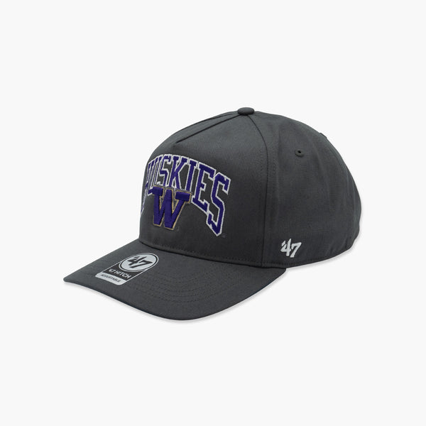 Washington Huskies Walk Tall Charcoal Snapback