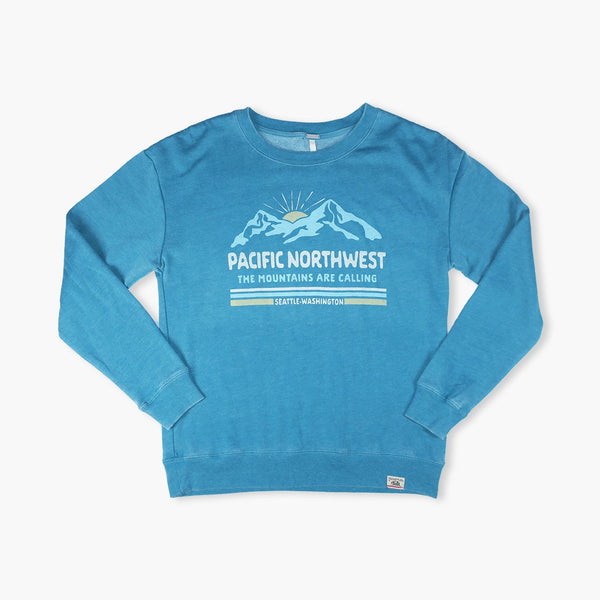 Wide Spread Women's Cobalt Crewneck