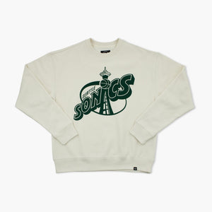 Seattle SuperSonics Sandstone Space Needle Foundation Crewneck