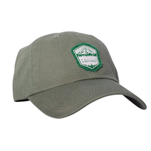 Pacific Northwest Rainier Badge Pine Dad Hat