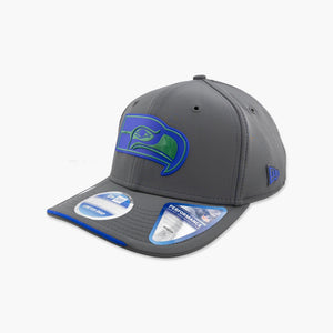 Seattle Seahawks 2026 Sideline Cold Weather Throwback Charcoal StretchSnap