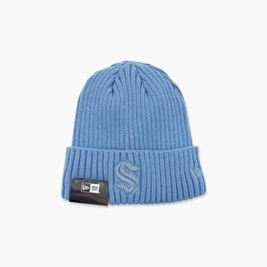 Seattle Kraken Powder Blue Tonal Knit Beanie