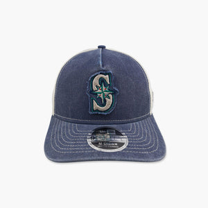 Seattle Mariners Fan A-Frame Mesh Trucker Hat