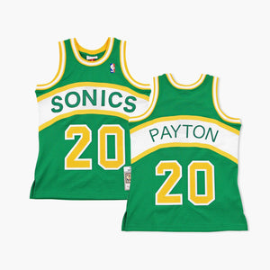 Seattle SuperSonics Gary Payton 1994 Green Swingman Jersey