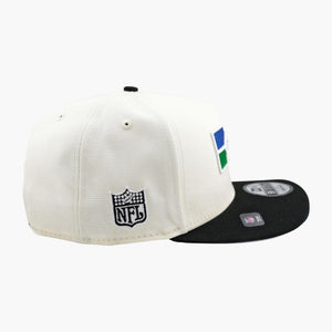 Seattle Seahawks Two-Tone Chrome Throwback Snapback