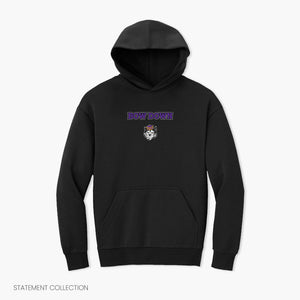 Washington Huskies Black Bow Down Statement Heavyweight Hoodie