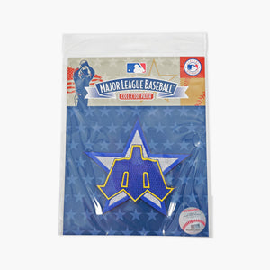 Seattle Mariners Throwback Trident Logo Commemorative Sleeve Patch